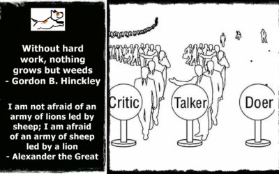 Words are cheap, if you can’t back them up with action