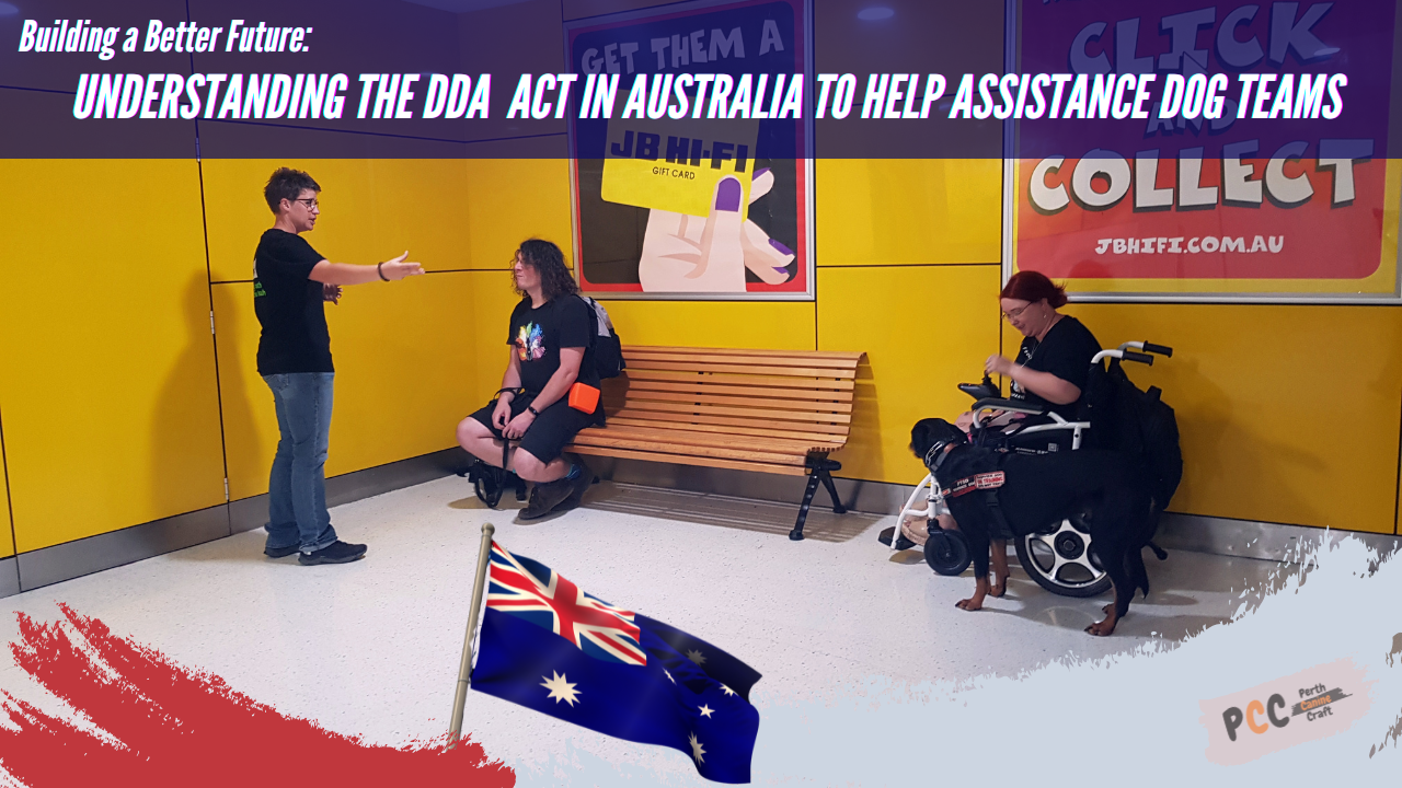Understanding the DDA act in Australia to help assistance dog teams