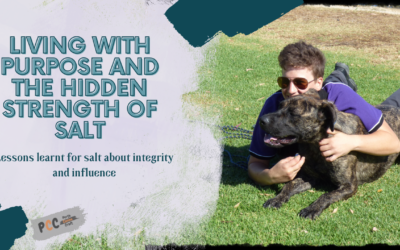 Living with purpose and the hidden strength of salt: Lessons learnt for salt about integrity and influence